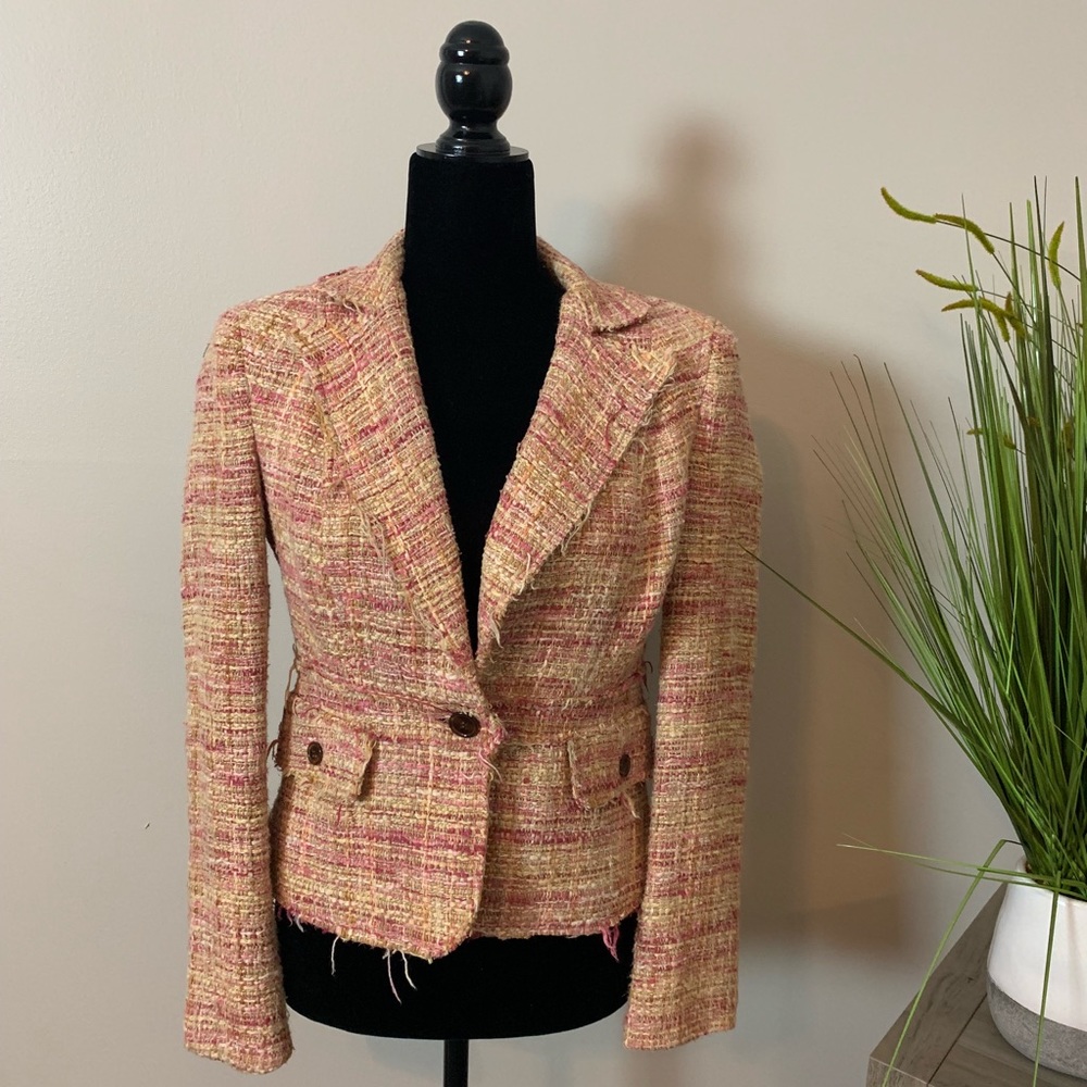 bebe Tweed Blazer